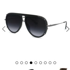 Unisex - BRAND NEW Ivy Luxe Black Sunglasses topfoxx